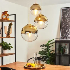 Suspension Degevos Or, 3 Lumieres