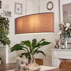 Suspension Domnom Nickel Mat, 2 Lumieres