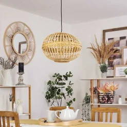 Suspension Egede Brun, 1 Lumiere