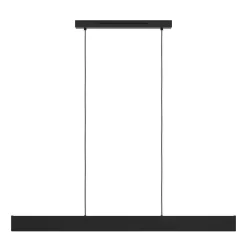 Suspension Eglo Andreas-Z Led Noir, 2 Lumieres, Changeur De Couleurs