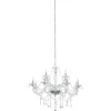 Suspension Eglo Basilano Chrome, 12 Lumieres