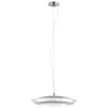 Suspension Eglo Connect Moneva-C Led Nickel Mat, 1 Lumiere, Changeur De Couleurs