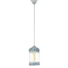 Suspension Eglo Langham Bleu, Gris, 1 Lumiere