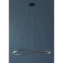 Suspension Escale Infinity Led Transparent, 1 Lumiere