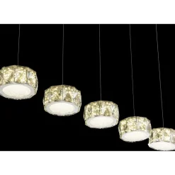 Suspension Globo Amur Led Chrome, 1 Lumiere