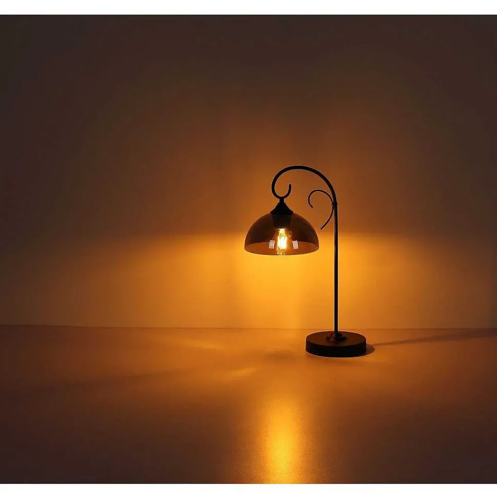 Suspension Globo Cottage Noir, 1 Lumiere