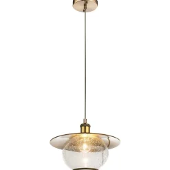 Suspension Globo Nevis Bronze, 1 Lumiere