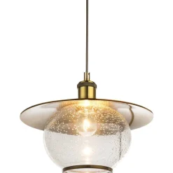 Suspension Globo Nevis Bronze, 1 Lumiere