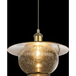 Suspension Globo Nevis Bronze, 1 Lumiere