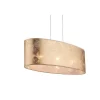 Suspension Globo Nickel Mat, 3 Lumieres