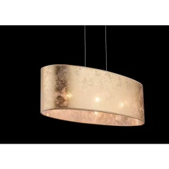 Suspension Globo Nickel Mat, 3 Lumieres