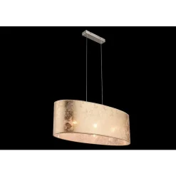 Suspension Globo Nickel Mat, 3 Lumieres