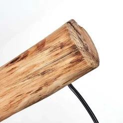 Suspension Gondo Brun, Noir, 5 Lumieres