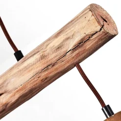 Suspension Gondo Rouille, 3 Lumieres