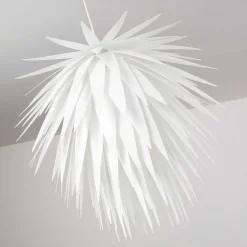 Suspension Grinder Blanc, 1 Lumiere