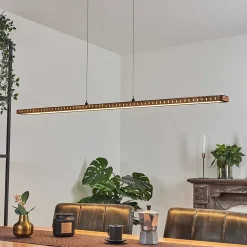 Suspension Guacacallo Led Noir, 1 Lumiere