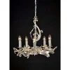 Suspension Hollander Buono Argente, 5 Lumieres