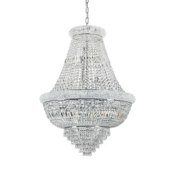 Suspension Ideallux Dubai Chrome, 24 Lumieres