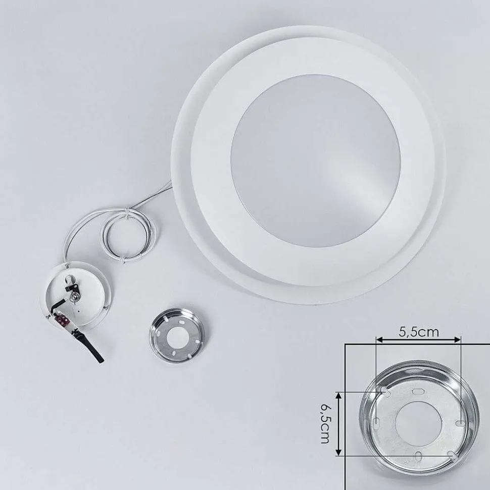 Suspension Ittingen Led Blanc, 1 Lumiere, Changeur De Couleurs