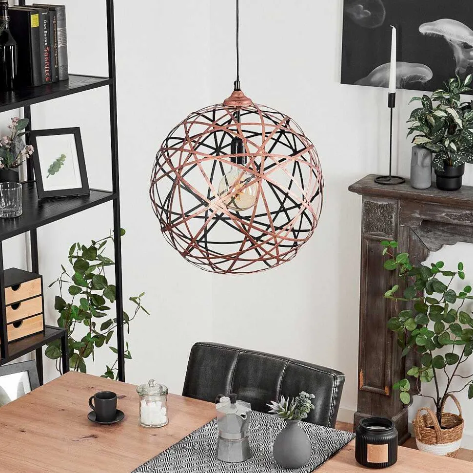 Suspension Kefikon Cuivre, 1 Lumiere