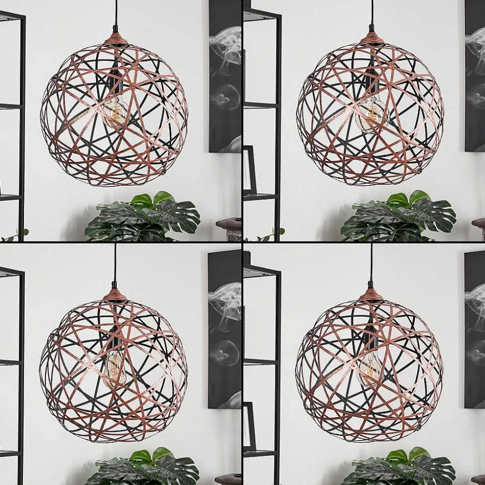 Suspension Kefikon Cuivre, 1 Lumiere