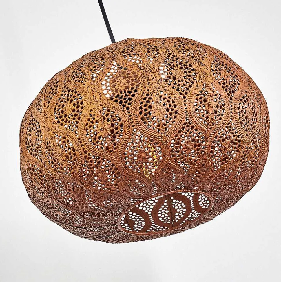 Suspension Kemer Rouille, 1 Lumiere