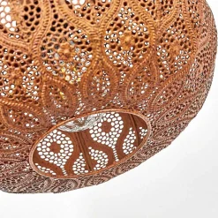 Suspension Kemer Rouille, 1 Lumiere