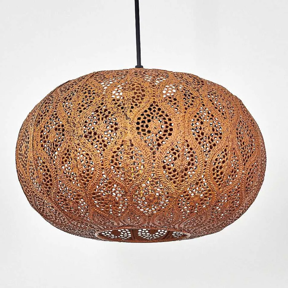 Suspension Kemer Rouille, 1 Lumiere