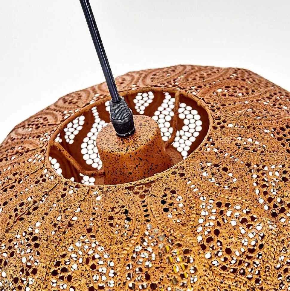 Suspension Kemer Rouille, 1 Lumiere