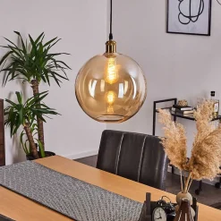 Suspension Lololo Laiton, 1 Lumiere