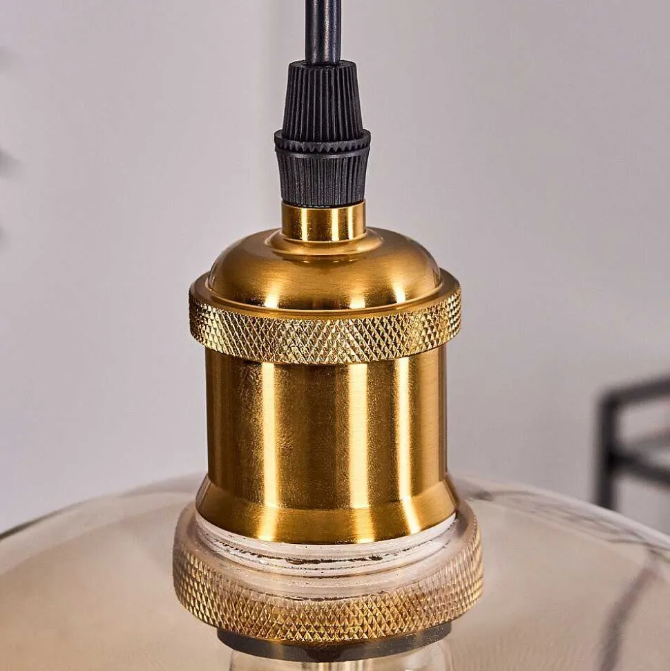 Suspension Lololo Laiton, 1 Lumiere