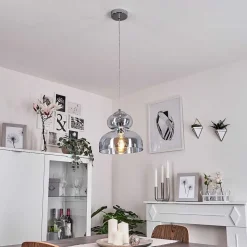 Suspension Malvaglia Chrome, 1 Lumiere