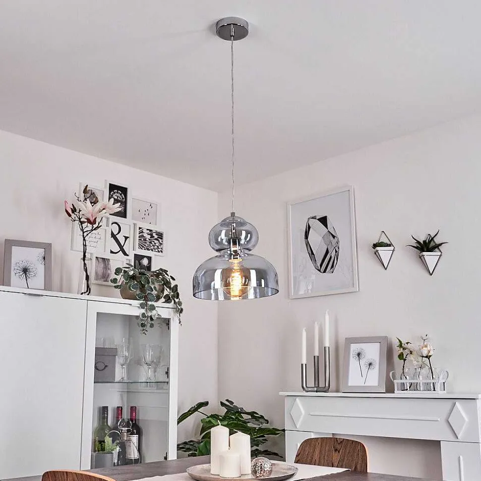 Suspension Malvaglia Chrome, 1 Lumiere