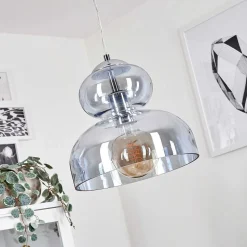 Suspension Malvaglia Chrome, 1 Lumiere