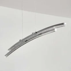 Suspension Manlleu Led Chrome, 1 Lumiere