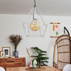 Suspension Marang Argente, 1 Lumiere