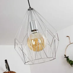 Suspension Marang Argente, 1 Lumiere