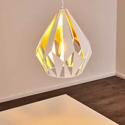 Suspension Marang Blanc, 1 Lumiere