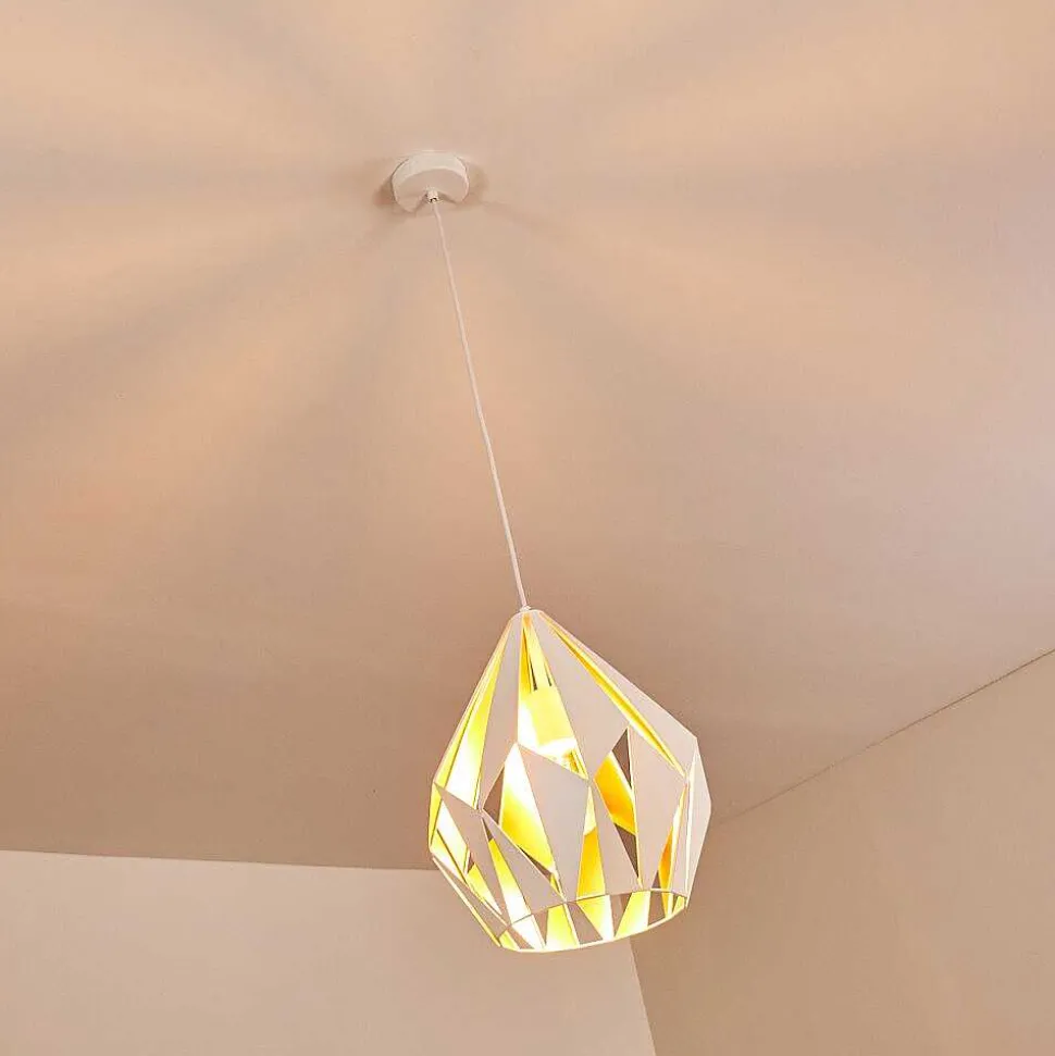 Suspension Marang Blanc, 1 Lumiere