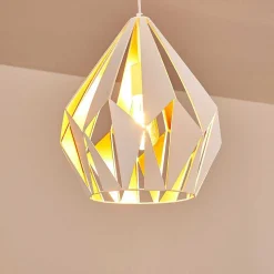 Suspension Marang Blanc, 1 Lumiere