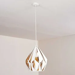 Suspension Marang Blanc, 1 Lumiere
