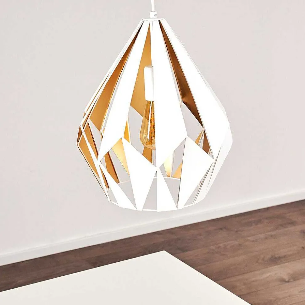 Suspension Marang Blanc, 1 Lumiere