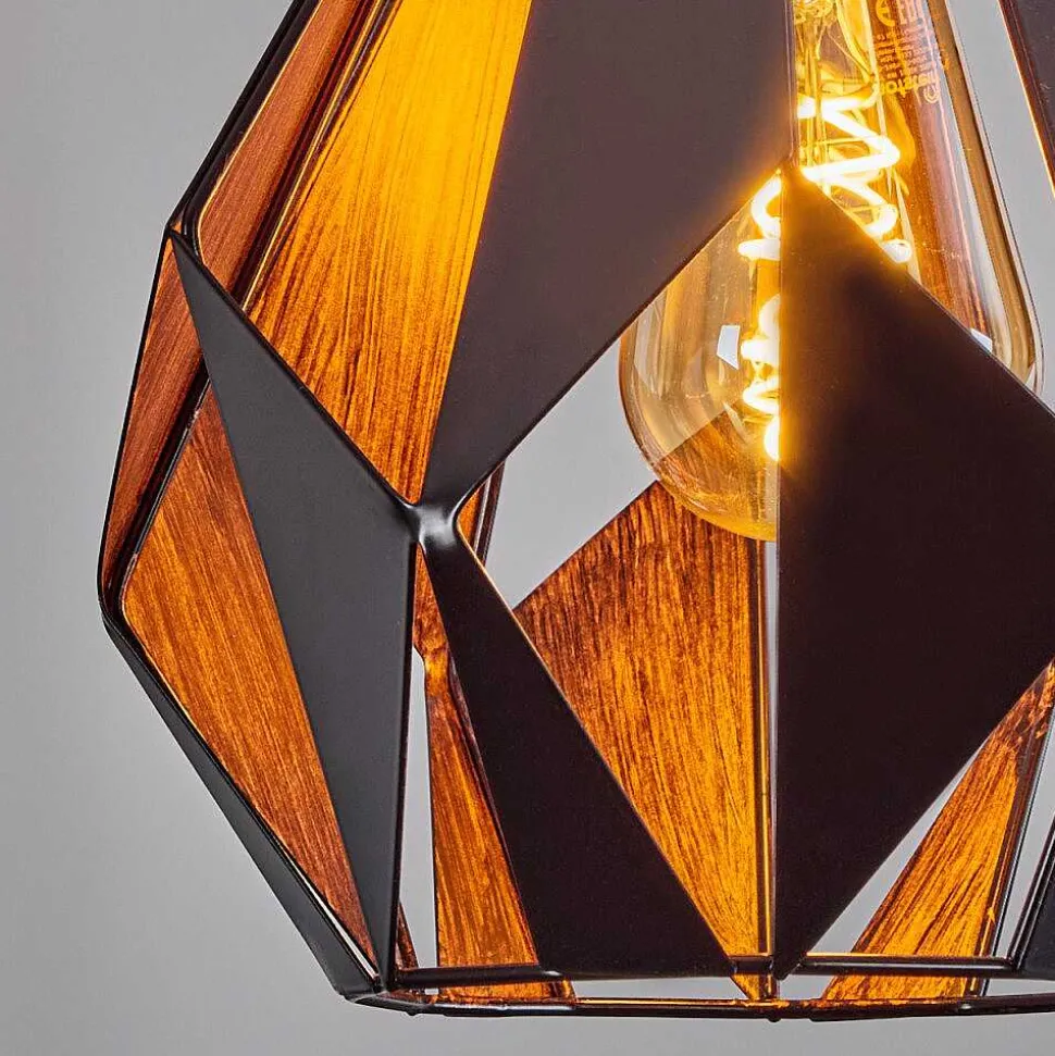 Suspension Marang Noir, 1 Lumiere