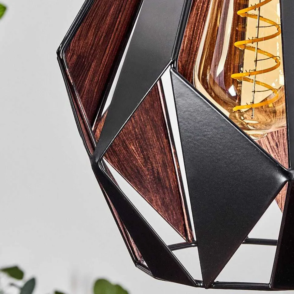 Suspension Marang Noir, 1 Lumiere