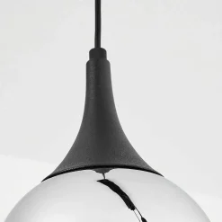 Suspension Maynal Noir, 3 Lumieres