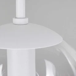 Suspension Mesas Blanc, 5 Lumieres