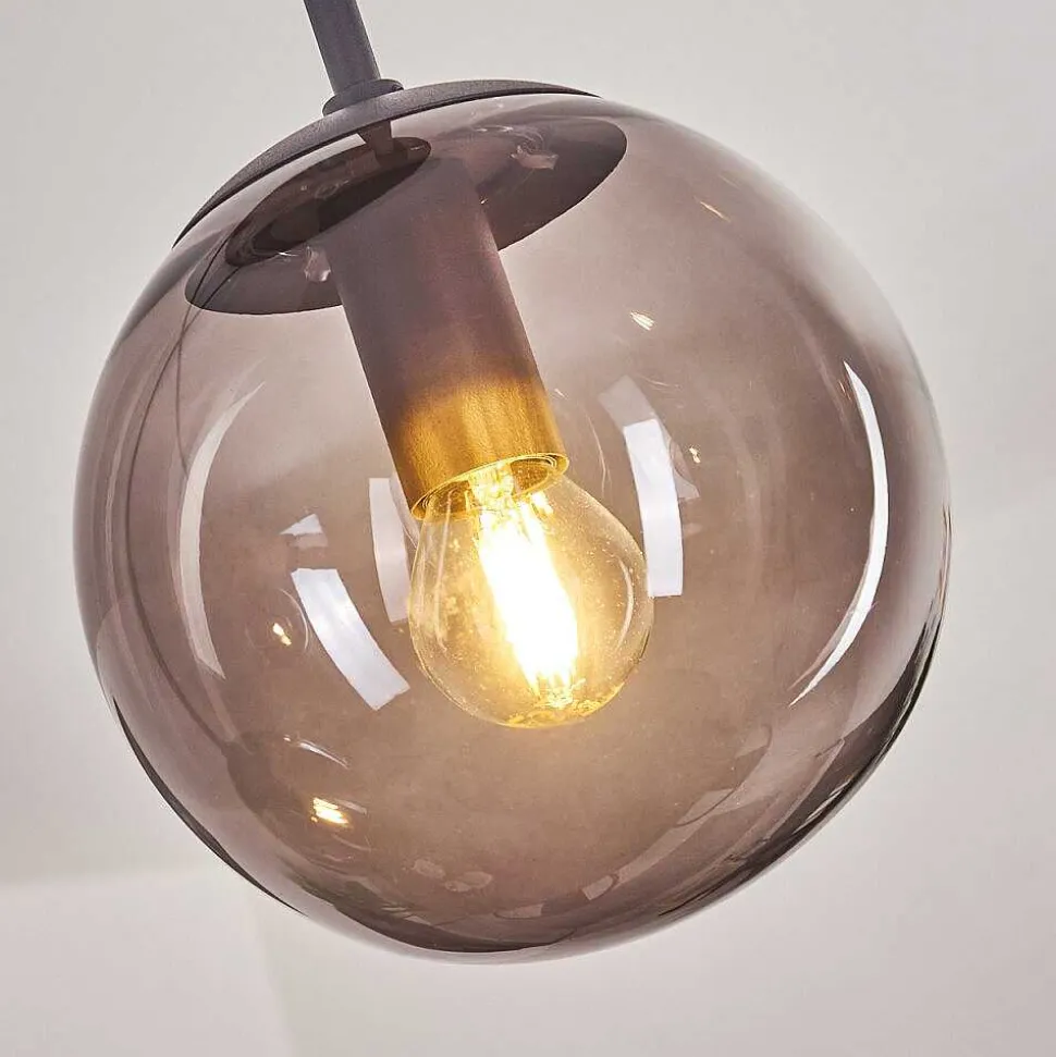 Suspension Mesas Noir, 3 Lumieres