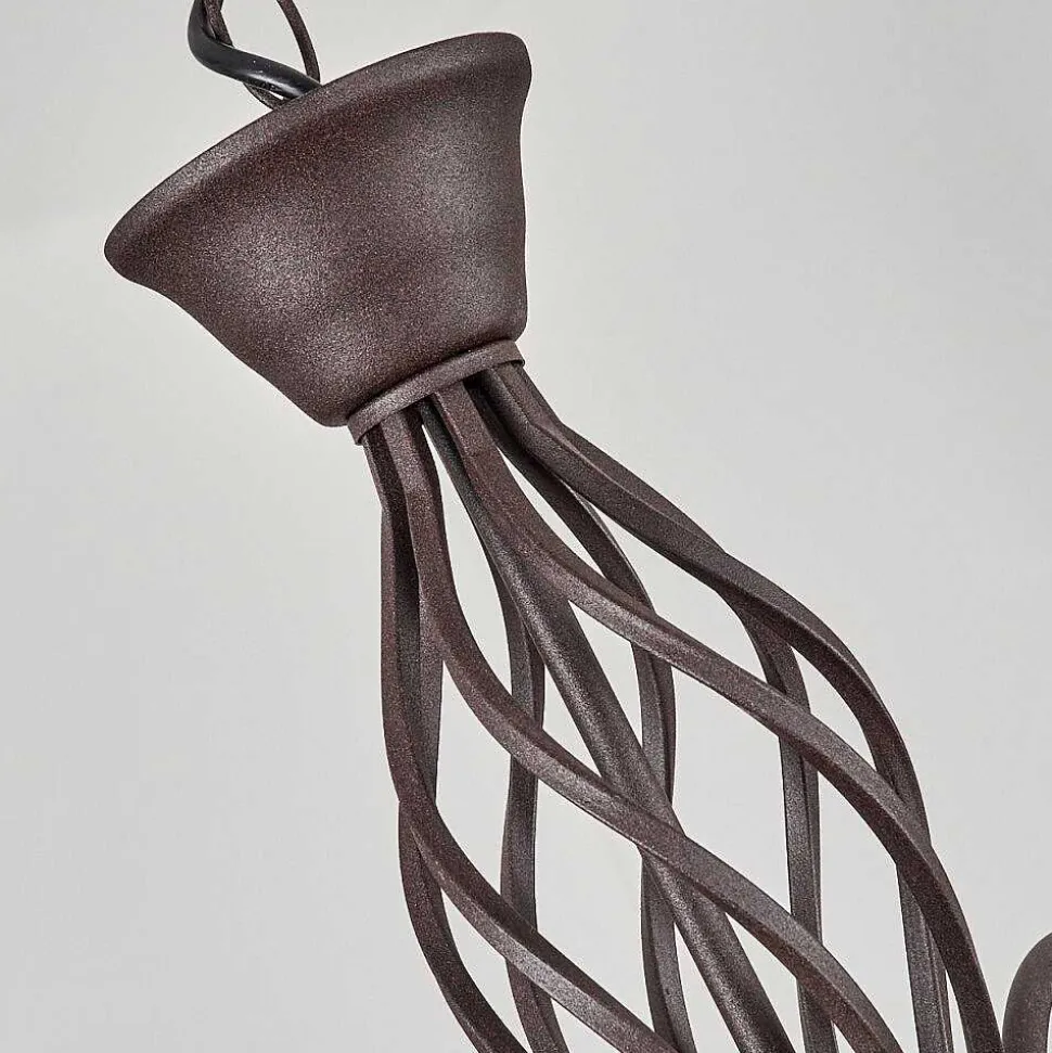 Suspension Mosquerito Rouille, 5 Lumieres