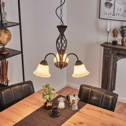 Suspension Mosquerito Rouille, 3 Lumieres