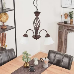 Suspension Mosquerito Rouille, 3 Lumieres